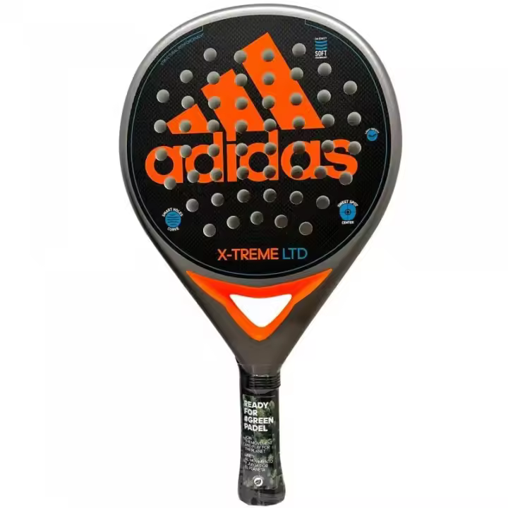 PALA PÁDEL ADIDAS X-TREME SILVER/ORANGE - 1
