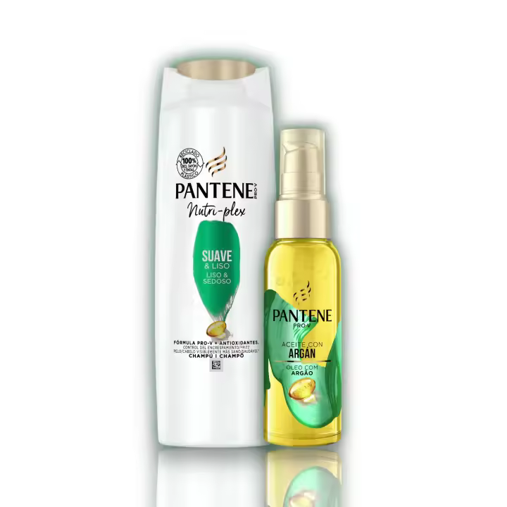 Pantene Pro-V Aceite de Argán + Champú Nutri-Plex - 1