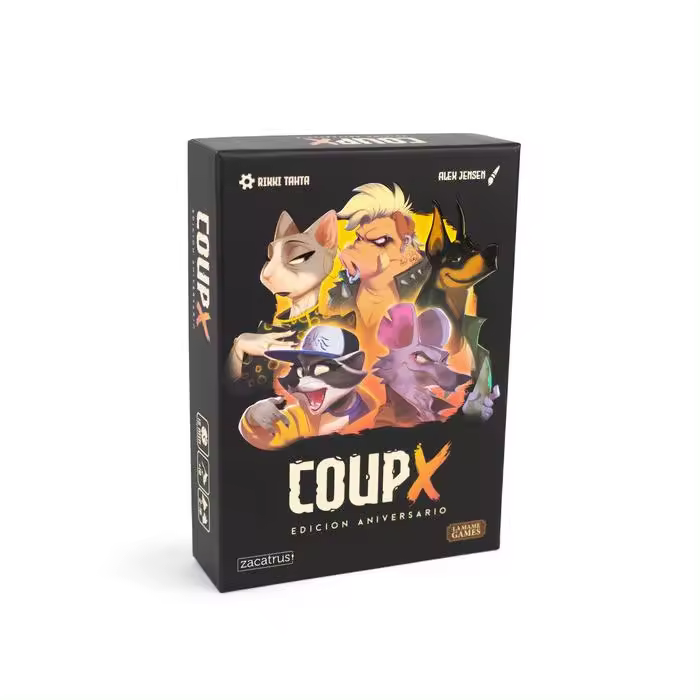 ZACATRUS JUEGO DE MESA COUP X ANIVERSARIO JUGUETES - 1