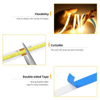 Tira De Luz LED COB Zigbee 12V Flexible Y Dimmable 5m 10m 3000K 4000K 6500K Calor Blanco Para Decoración De Habitaciones Compatible Con Alexa Asistente Doméstico - details 7