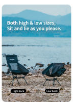 Silla De Camping Naturehike 2024 Ultraligera Y Portátil Estable Y Alta Carga Silla De Luna Baja Para Pesca Y Viajes Exterior - details 4