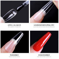Set De Uñas Postizas De Acrílico Transparentes Fully 120pcs/bag Tamaño Mixto Para Ballet Y Ocasiones Especiales - details 2