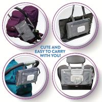 Cambiador de pantalones portátil pad para bebé recién nasido PAD Caja de cambios con toallitas Inteligentes Bolsa impermeable Viaje Caja de cambiosKit - details 3