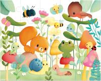 Puzle 20 piezas Los Compañeros del Jardín - Janod J02575 JU02575 JANOD - details 0
