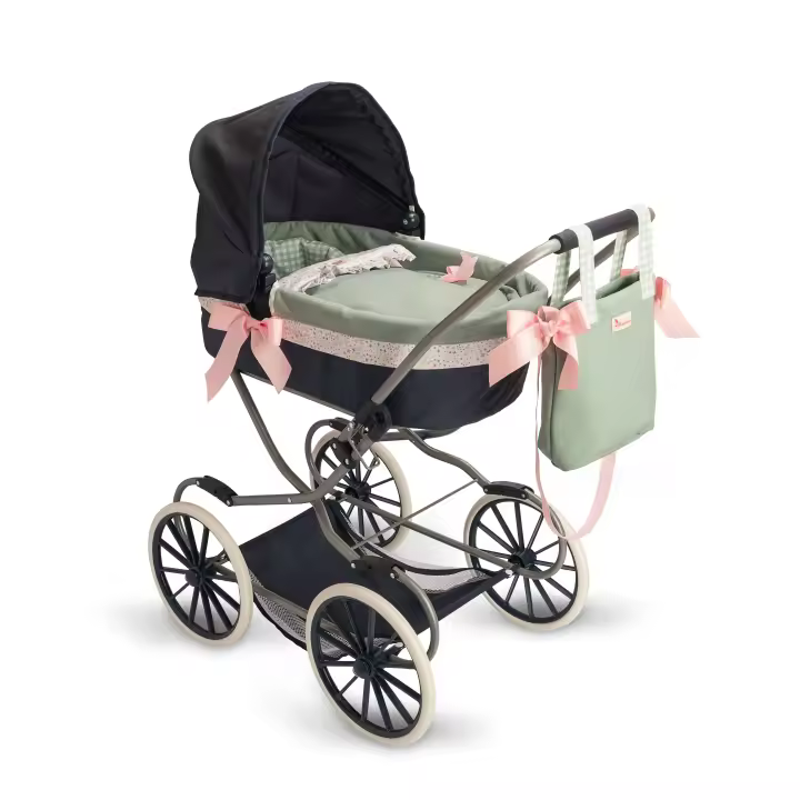 Coche capota Luxury para Reborn de Así Dreams, carrito grande para muñecas, para niños a partir de 7 años. - 1