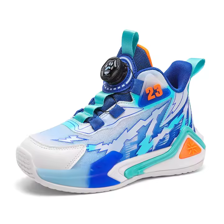 Zapatos de baloncesto para niños, zapatillas de baloncesto para niños, zapatos de tenis transpirables para niños y niñas - 1