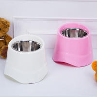 Tazón De Alimentos Para Mascotas De Acero Inoxidable Alto 1PC Apto Para Perros De Pequeño Y Medio Tamaño Tazón Alto Para Mascotas Altas - details 1