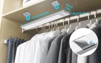 Luz LED Armaro con Sensor Movimiento 6000K 4 Modos Luz LED Adhesiva Magnética 350/500/700mAh USB Recargable Luz Nocturna para Cocina, Armaro, Escaleras, Pasillo, Garaje-2 Packs 3 Colores de Luces Cambiantes - details 2