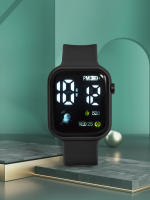 Reloj Electrónico Para Niños Cuadrado Astronauta Deportivo Estilo Casual Pantalla Táctil Sin Resistencia Al Agua Movimiento Digital Material De Cuerda Y Dial Plástico - details 4