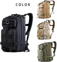 Mochila Militar 25l Mochila Tactica Mochilas Militares Hombre Mochila con Multibolsillos Camping Senderismo Mochila Supervivencia Caza(Negro - details 1