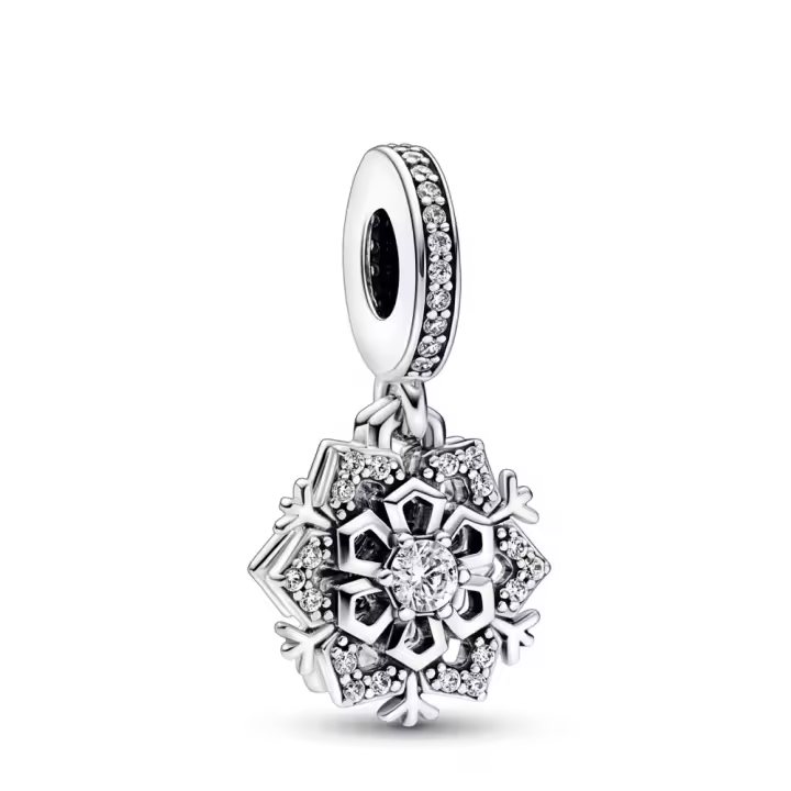 Pandora MomentsCharm Colgante Copo de Nieve Brillante 792355C01 , para Mujer - 1