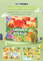 Juego De Educativos Montessori Para Niños Con Adhesivos Libro Ocupado Animal Números Juego De Puzzle De Alineación Regalo De Juguetes Educativos Para Niños - details 10