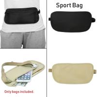 Bolsa De Cintura De Viaje Impermeable Para Hombres Y Mujeres Negro Y Caqui Seguridad Secreta Bolsa De Pecho Utensilios De Viaje Slim - details 0