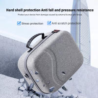 Estuche Grande De Transporte Para Meta Quest 3/Quest 2 Caja Rígida De Viaje Compatible Con Batería Guía De Cabeza Y Controladores - details 2