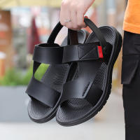 Sandalias De Hombre Verano Casual Playa Exterior Retro Cómodas Cuero Flip Flops Tipo De Sandalias Básicas Estilo Clásico - details 2