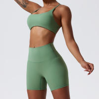 Sudadera Deportiva Para Mujer De Terciopelo Suave Alta Elasticidad Y Secado Rápido Cross Back Yoga Running Fitness Workout - details 26