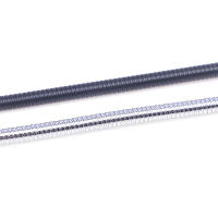 Tubo De Serpiente Flexible M4 Negro Y Plateado Con Dientes Externos Para Micrófono Accesorio De Posicionamiento De Micrófono - details 4