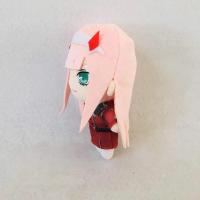 Muñeco De Peluche DARLING in the FRANXX 20cm Anime Zero Two 02 Suave Regalo Para Niños Juguete De Cojín Cómodo Para Fans De Anime - details 3