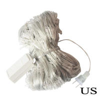 Luz De Enredadera LED De Malla 1.5M/2M/3M Para Decoración De Jardín Boda Fiesta Exterior Impermeable Cadena De Luces Navideñas - details 8