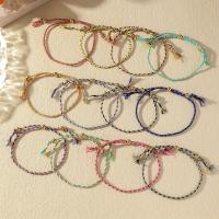 Juego De 12 Pulseras De Lona Hechas a Mano Estilo Vintage Con Moños Para Mujer Accesorios Diarios Adecuado Para Banquete - details 2