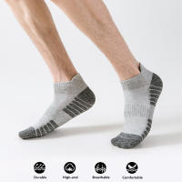 6 Pares De Calcetines Deportivos Para Hombre Antideslizantes Algodón Transpirables Desodorantes Para Correr Básquetbol Ciclismo - details 0