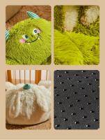 Casa De Perro Invierno Caliente Lavable Con Diseño De Bicho Verde Semi-Abierta Para Mascotas Medianas Y Grandes Almohadillas Y Sofás Para Perros - details 2
