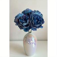 6pcs Cabezas De Flor Peonía Simulada Para Decoración De Bodas Y Fiestas Decoración De Pasteles Y Salón De La Casa - details 7