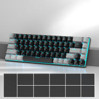 Teclado Mecánico Portátil MageGee 60% MK-Box Con Iluminación LED Compacto De 68 Teclas Para Oficina Y Juegos En Windows PC - details 6