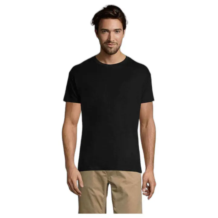 Camiseta de Manga Corta Roly Dogo Premium para hombre en color negro - 1