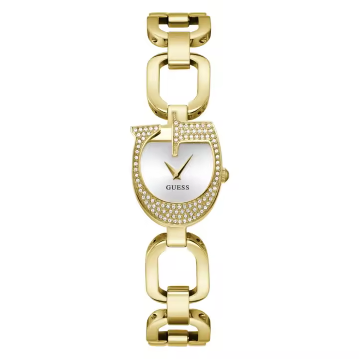 Reloj Mujer GUESS GIA Dorado Acero Reciclado - 1