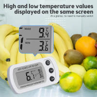 Termómetro Digital Para Nevera Con Gancho Monitor De Temperatura LCD Antihumedad Para Congelador Y Nevera Electrodomésticos - details 2