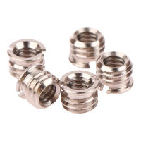 5Pcs Convertidor De Tornillos Para Cámara 1/4 a 3/8 Pulgadas Adaptador Rápido Tornillo De Montaje De Trípode Acero Inoxidable Duradero Y Ligero Anticorrosión - details 0