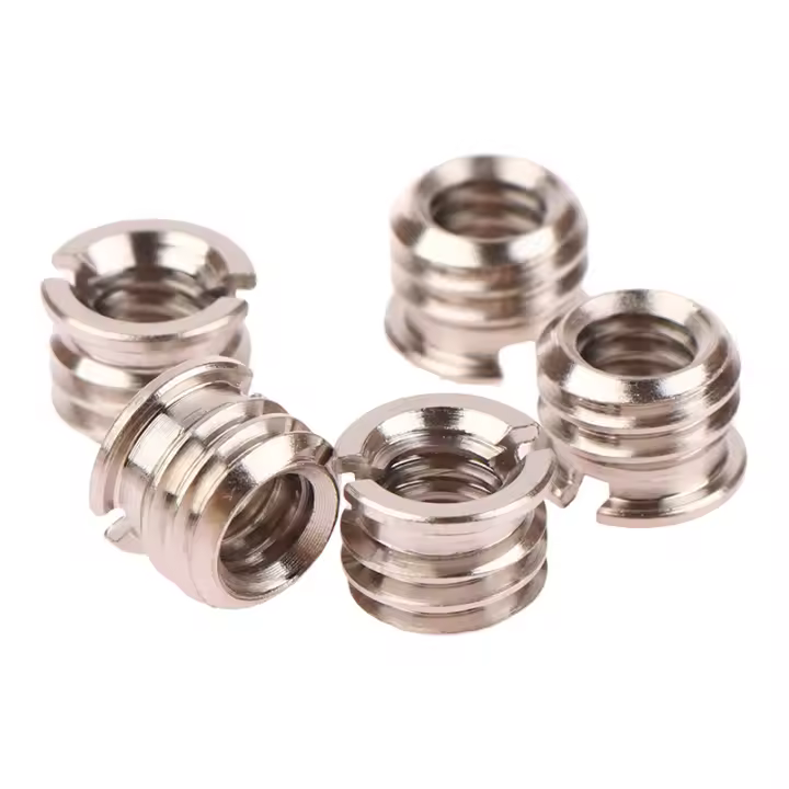 5Pcs Convertidor De Tornillos Para Cámara 1/4 a 3/8 Pulgadas Adaptador Rápido Tornillo De Montaje De Trípode Acero Inoxidable Duradero Y Ligero Anticorrosión - 1