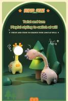 Lámpara De Noche LED Giraffe Recargable Iluminación Para Oficina Y Hogar Decoración De Escritorio Lámpara De Noche Para El Lecho - details 11