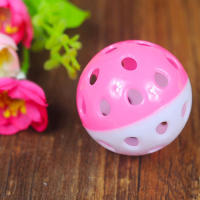 Juguete Para Aves Pelota Hueca Con Campana Estimulante Mordedor Para Periquitos Bola De Plástico Para Juegos Interactivos - details 4