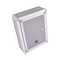 Caja De Sugerencias Con Cerradura Organizador De Donaciones Para Hotel Negocios Porta Llaves Ligero 21x9.5x28cm Metal Pared Montado - details 6