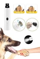 Cortauñas Eléctrico Para Perros Y Gatos Recargable USB Con Luz LED Para Mascotas Ruido Bajo Herramientas De Aseo De Pies - details 1