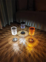Lámpara De Mesa LED Con Cristal De Diamante Proyección Decorativa Luz Nocturna Para Dormitorio Lámpara De Barra Iluminación Fijación - details 15