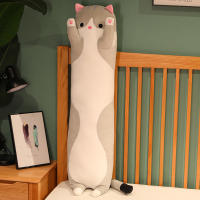 Muñeco De Gato Divertido Y Suave Para Niñas Y Decoración Del Hogar Almohada De Sueño Para Oficina Y Cama Disponible En Varios Tamaños - details 4