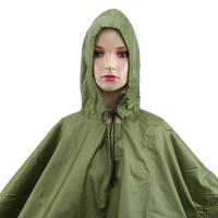 Nueva Chaleco Impermeable Para Adultos Viaje Moda Resistente Al Agua Ligero Y Portátil Ropa Reutilizable Poncho Rainwear - details 14