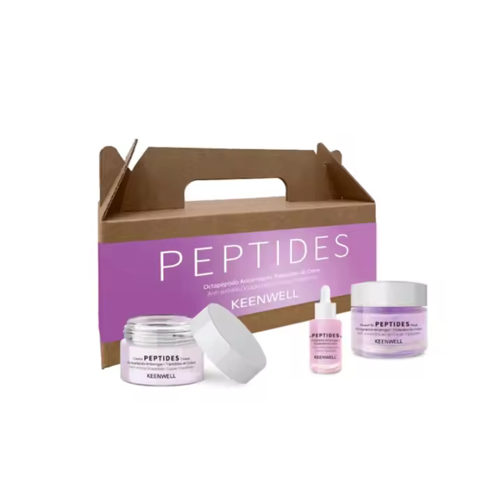 KEENWELL PEPTIDES PACK CREMA 50ML + SERUM 30ML + MASCARILLA 50ML - 1