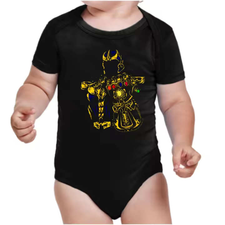 The Fan Tee Body Manga Larga de Bebe Vengadores Capitan America Ironman 012 - 1