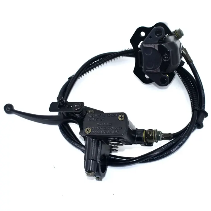 Levanta Freno Trasero Para ATV 50 70 90 110 125 150cc Asamblea De Manillar Izquierdo Acero Inoxidable Compatibles Con Cilindro Maestro Y Calipero Chino - 1