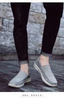 Zapatos De Lona Para Hombre Mocasines Clásicos De Ocio Cómodos Y Transpirables Zapatillas Casuales Para Adultos Con Punta Redonda Suela EVA - details 3