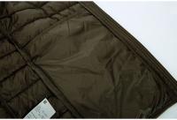 Chaqueta De Pollo Blanca 90% Para Hombres Super Ligera Con Capucha Chaqueta Térmica Casual Cierre De Cremallera Largo Regular - details 12