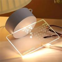 Tablero De Notas LED Creativo Con Luz Nocturna USB Iluminación Suave Cálida Para Decoración De Habitaciones Niños Novias - details 1