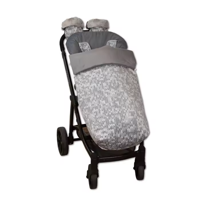 Saco Silla Babyline Game Gris + Manoplas Regalo - 1