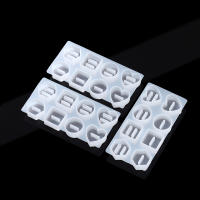 Molde De Silicona Para Anillo Con 8 Agujeros Soporte De Espejo Para Resina Epoxy Cristal Forma Redonda Y Hexagonal DIY Moldes De Joyería - details 5