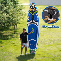 FunWater Tabla de Surf Hinchable de pie para Surf Ultrarresistente, Ligera y Estable, Tabla de Surf Sup, Accesorio de Remo Ajustable, Bomba, Mochila de Viaje, Correa de Seguridad, Remo Inflable para jóvenes y Adultos - details 5