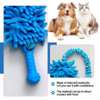 Juguete Interactivo Para Perros 1pc Peluche Resistentes Al Masticar Con Bola De Cordón Para Aliviar La Boredom yEducación - details 4